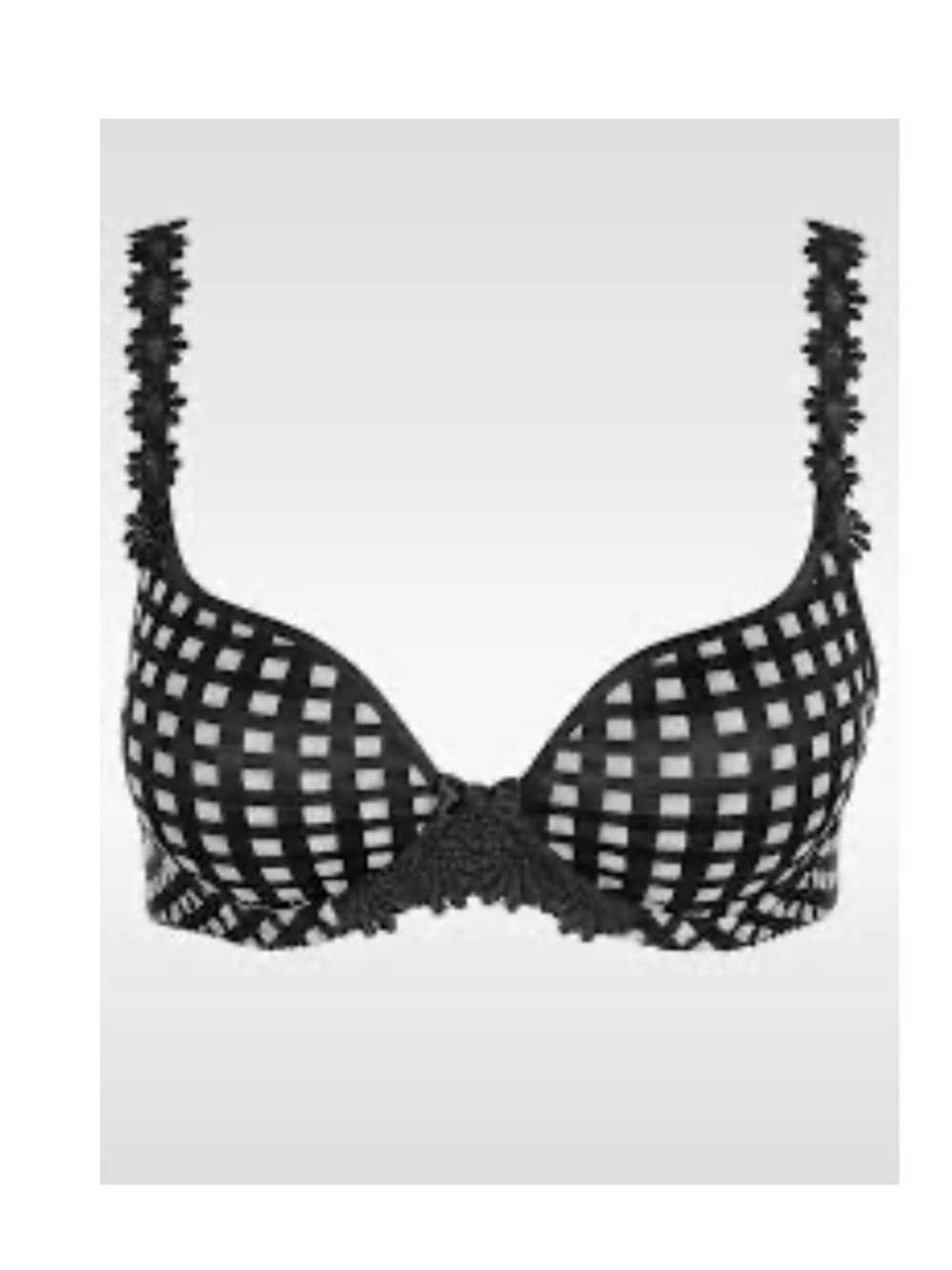 marie jo avero bra in crystal black